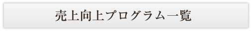 売上向上プログラム一覧